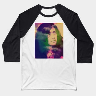 Jimmy Page Fan Art Baseball T-Shirt